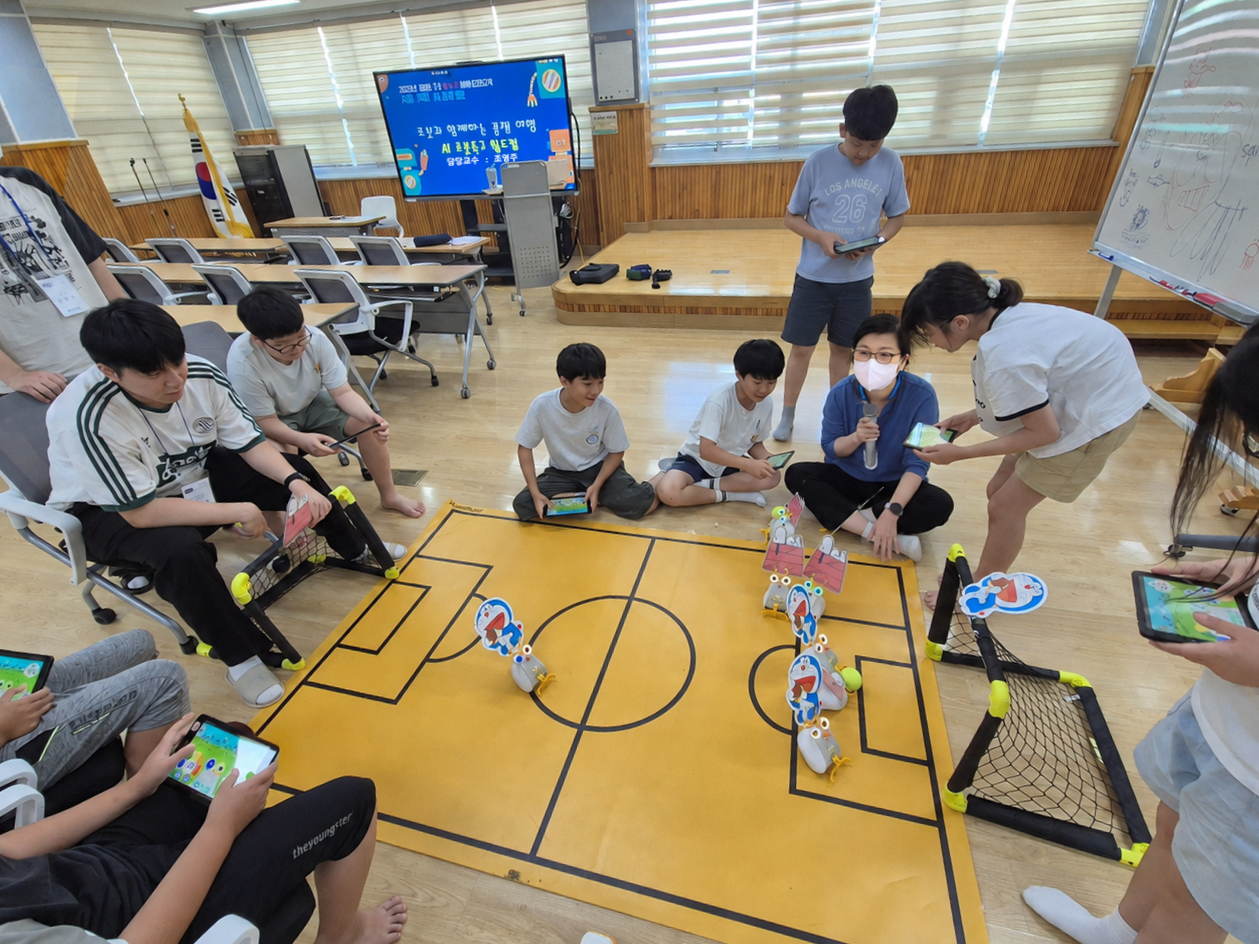 조선대, 곡성교육문화회관서 AI+X 융합캠프 ‘AI 로봇축구 월드컵’ 성료 대표이미지